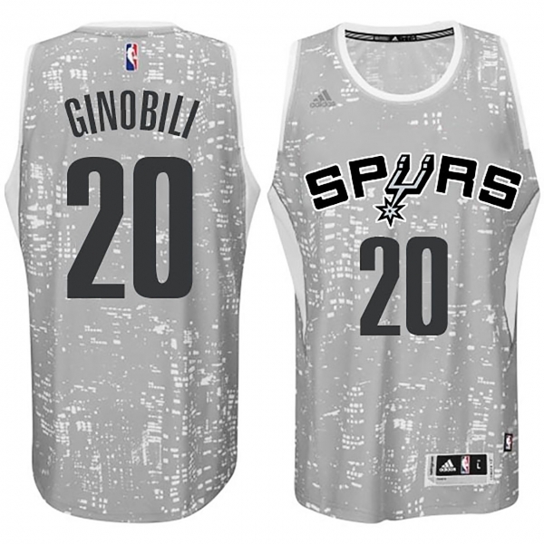 San Antonio Spurs #20 Manu Ginobili City Jersey