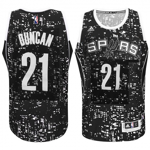 San Antonio Spurs #21 Tim Duncan City Jersey