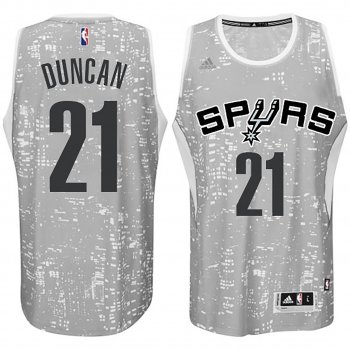 San Antonio Spurs #21 Tim Duncan City Jersey