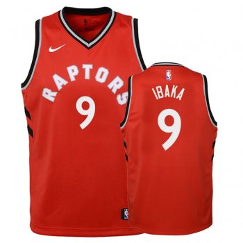 Youth Toronto Raptors #9 Serge Ibaka Icon Jersey