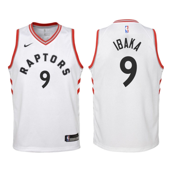 Youth Toronto Raptors #9 Serge Ibaka Association Jersey