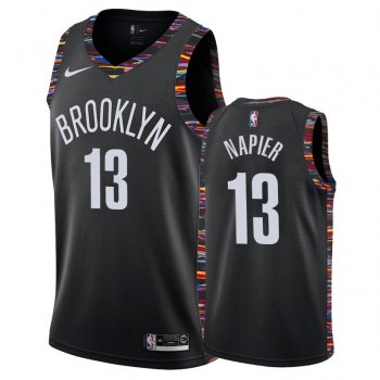 Brooklyn Nets #13 Shabazz Napier City Jersey