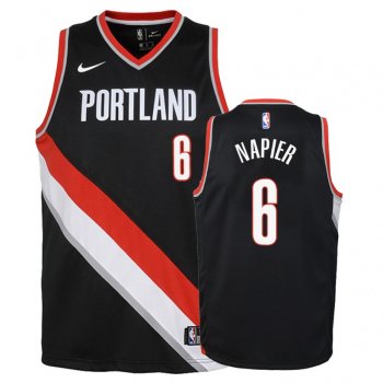 Youth Portland Trail Blazers #6 Shabazz Napier Icon Jersey