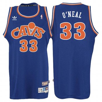 Cleveland Cavaliers #33 Shaquille O'Neal Hardwood Classics Jersey