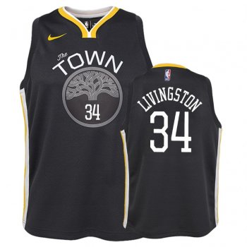 Youth Golden State Warriors #34 Shaun Livingston Statement Jersey