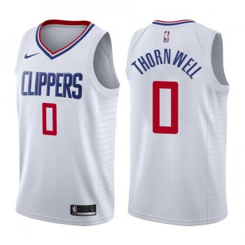 Los Angeles Clippers #0 Sindarius Thornwell Association Jersey