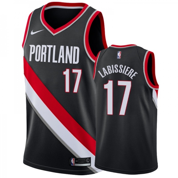 Portland Trail Blazers #17 Skal Labissiere Icon Jersey