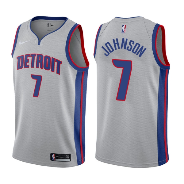 Detroit Pistons #7 Stanley Johnson Statement Jersey