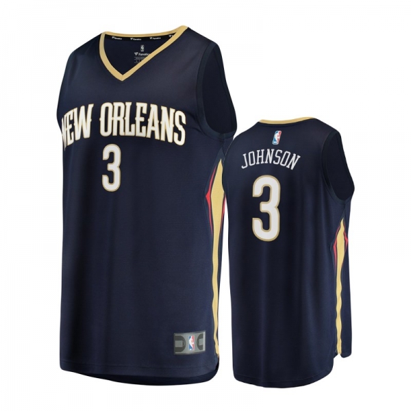 Youth New Orleans Pelicans #3 Stanley Johnson Icon Jersey