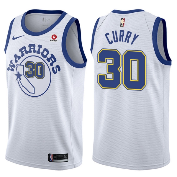 Golden State Warriors #30 Stephen Curry Hardwood Classics Jersey