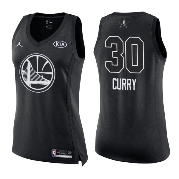 Women's Golden State Warriors #30 Stephen Curry All-Star Jersey