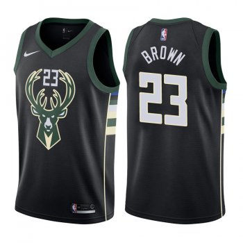 Milwaukee Bucks #23 Sterling Brown Statement Jersey