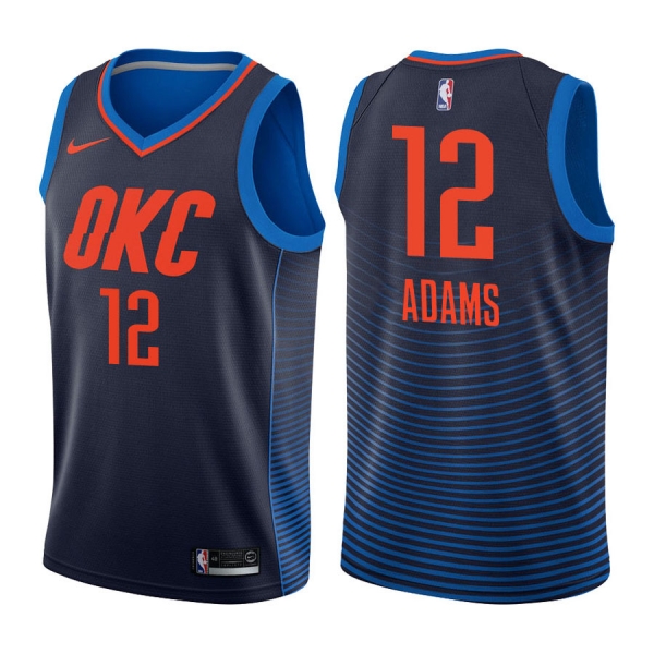 Oklahoma City Thunder #12 Steven Adams Statement Jersey