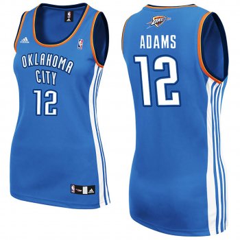 Women's Oklahoma City Thunder #12 Steven Adams Road Jersey