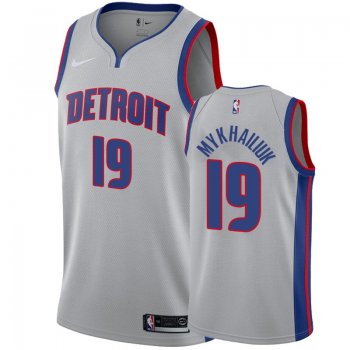 Detroit Pistons #19 Svi Mykhailiuk Statement Jersey