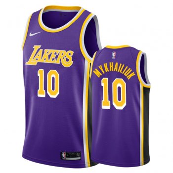 Los Angeles Lakers #10 Sviatoslav Mykhailiuk Statement Jersey