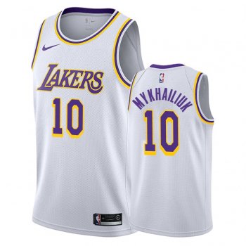 Los Angeles Lakers #10 Sviatoslav Mykhailiuk Association Jersey