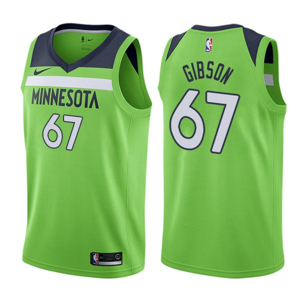 Minnesota Timberwolves #67 Taj Gibson Statement Jersey