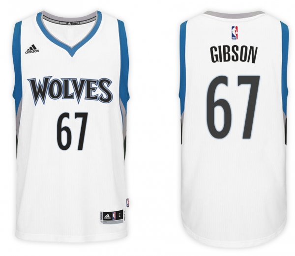 Minnesota Timberwolves #67 Taj Gibson Home Jersey