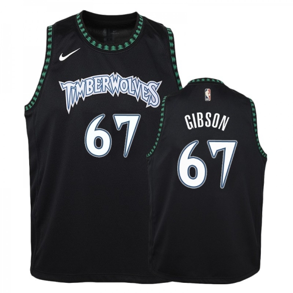 Youth Minnesota Timberwolves #67 Taj Gibson Hardwood Classics Jersey