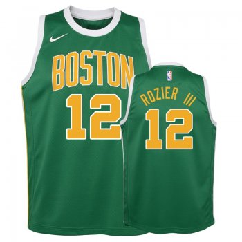 Youth Boston Celtics #12 Terry Rozier III Earned Jersey