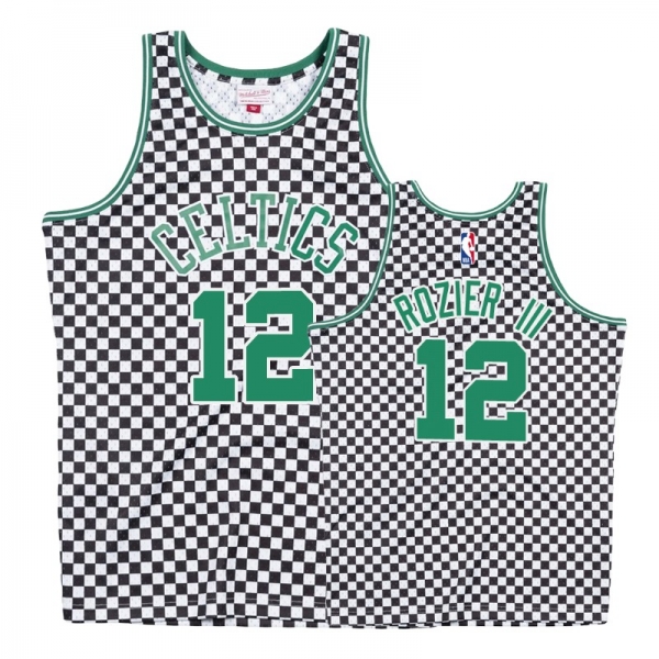 Boston Celtics #12 Terry Rozier III Checkerboard Jersey