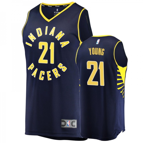 Indiana Pacers #21 Thaddeus Young Icon Jersey