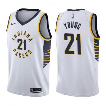 Indiana Pacers #21 Thaddeus Young Association Jersey