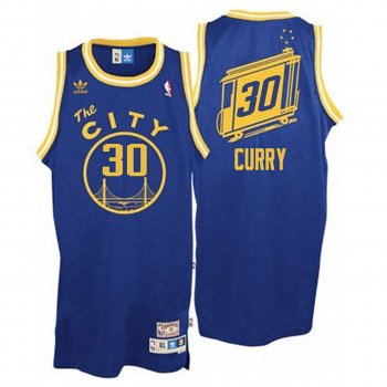 Golden State Warriors #30 Stephen Curry Hardwood Classics Jersey