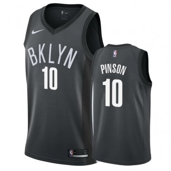 Brooklyn Nets #10 Theo Pinson Statement Jersey