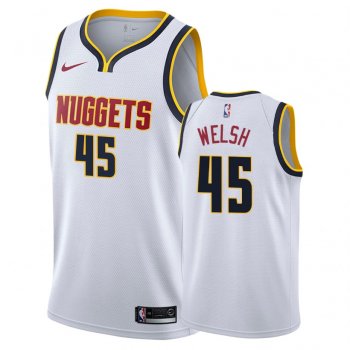 Denver Nuggets #45 Thomas Welsh Association Jersey