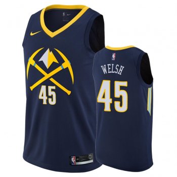 Denver Nuggets #45 Thomas Welsh City Jersey