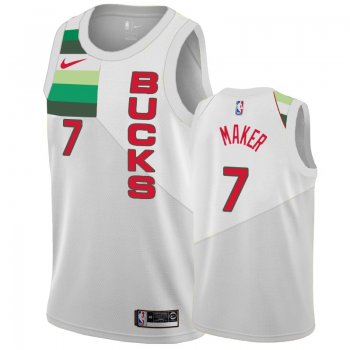 Milwaukee Bucks #7 Thon Maker Earned Jersey