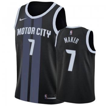 Detroit Pistons #7 Thon Maker City Jersey