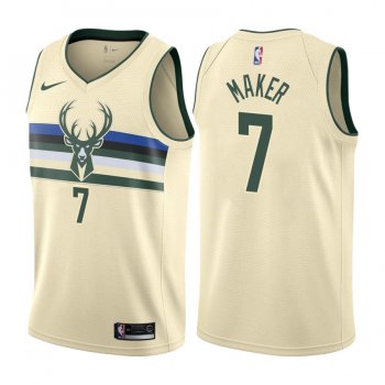 Milwaukee Bucks #7 Thon Maker City Jersey