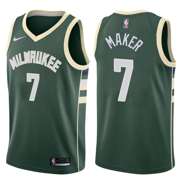 Milwaukee Bucks #7 Thon Maker Icon Jersey