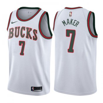 Milwaukee Bucks #7 Thon Maker Classic Jersey