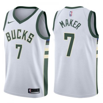 Milwaukee Bucks #7 Thon Maker Association Jersey