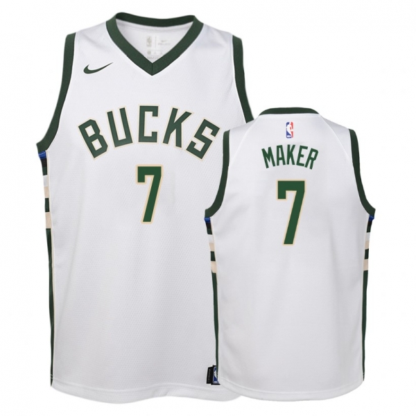 Youth Milwaukee Bucks #7 Thon Maker Association Jersey