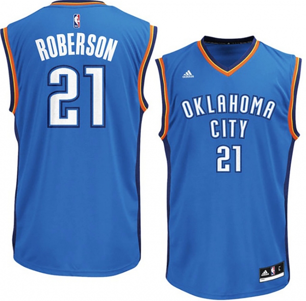 Thunder Road Blue Jersey Andre Roberson