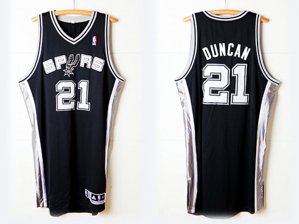 San Antonio Spurs #21 Tim Duncan Hardwood Classics Jersey