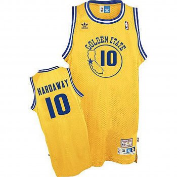 Golden State Warriors #10 Tim Hardaway Jr. Hardwood Classics Jersey