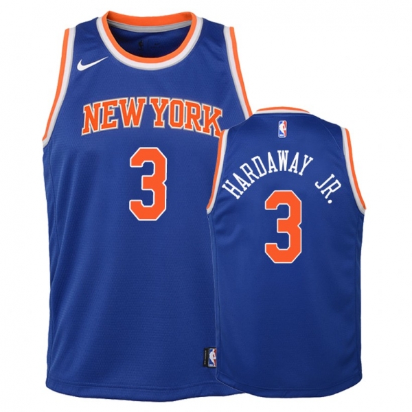 Youth New York Knicks #3 Tim Hardaway Jr. Icon Jersey