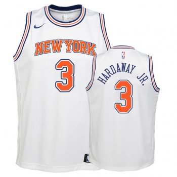 Youth New York Knicks Tim Hardaway Jr. #3 White Statement Jersey