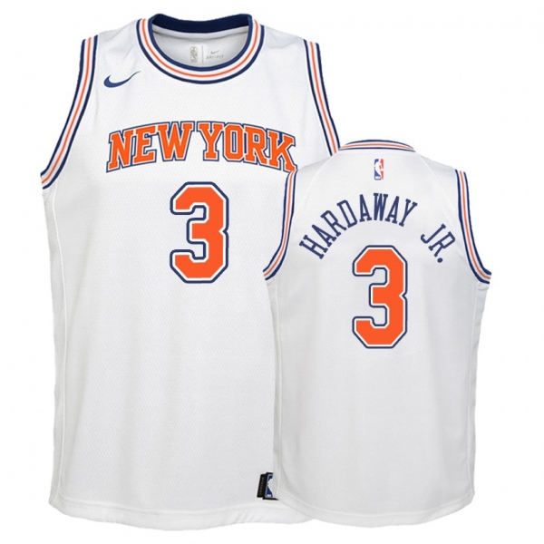 Youth New York Knicks Tim Hardaway Jr. #3 White Statement Jersey