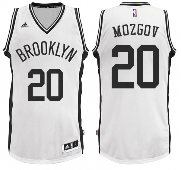 Brooklyn Nets #20 Timofey Mozgov Home Jersey