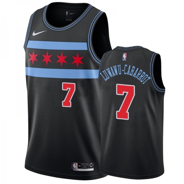 Chicago Bulls #7 Timothe Luwawu-Cabarrot City Jersey