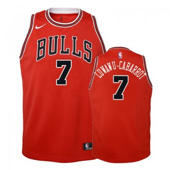 Youth Chicago Bulls #7 Timothe Luwawu-Cabarrot Icon Jersey