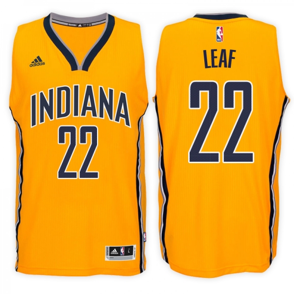 Indiana Pacers #22 T.J. Leaf Road Jersey