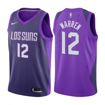 Phoenix Suns #12 T.J. Warren City Jersey